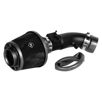 Weapon-R® - Stealth Secret Weapon Aluminum Flat Black Short Ram Air Intake System with Black Filter