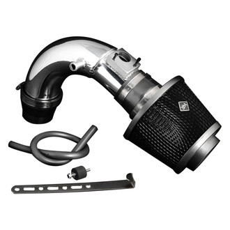 Weapon-R® - Secret Weapon Aluminum Polished Short Ram Air Intake System with Black Filter