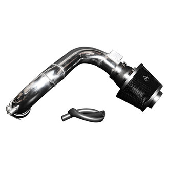 Weapon-R® - Secret Weapon Aluminum Polished Short Ram Air Intake System with Black Filter