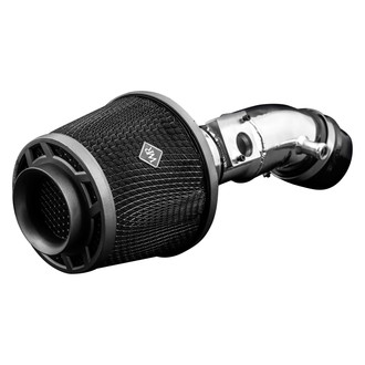 Weapon-R® - Secret Weapon Aluminum Polished Short Ram Air Intake System with Black Filter