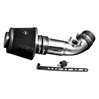 Weapon-R® - Secret Weapon Aluminum Polished Short Ram Air Intake System with Black Filter