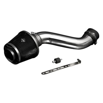 Weapon-R® - Secret Weapon Aluminum Polished Short Ram Air Intake System with Black Filter