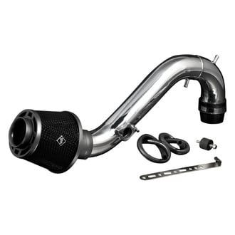 Weapon-R® - Secret Weapon Aluminum Polished Short Ram Air Intake System with Black Filter