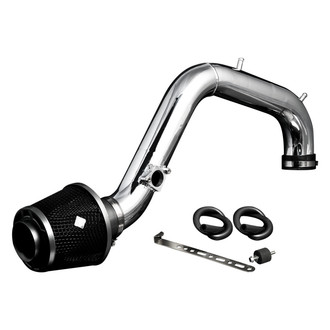 Weapon-R® - Secret Weapon Aluminum Polished Short Ram Air Intake System with Black Filter