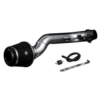 Weapon-R® - Secret Weapon Aluminum Polished Short Ram Air Intake System with Black Filter