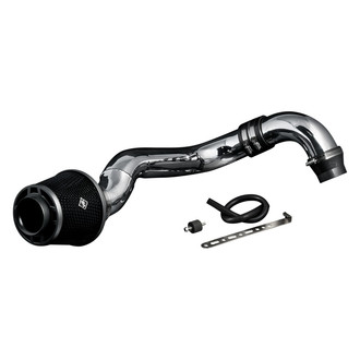 Weapon-R® - Secret Weapon Aluminum Polished Short Ram Air Intake System with Black Filter