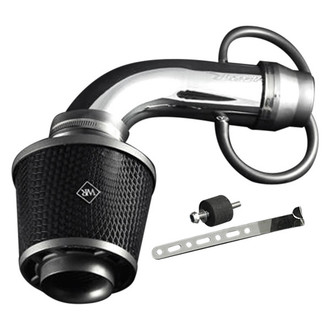 Weapon-R® - Secret Weapon Aluminum Polished Short Ram Air Intake System with Black Filter