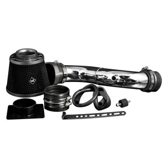 Weapon-R® - Secret Weapon Aluminum Polished Short Ram Air Intake System with Black Filter