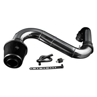 Weapon-R® - Secret Weapon Aluminum Polished Short Ram Air Intake System with Black Filter
