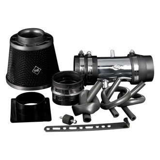 Weapon-R® - Secret Weapon Aluminum Polished Short Ram Air Intake System with Black Filter