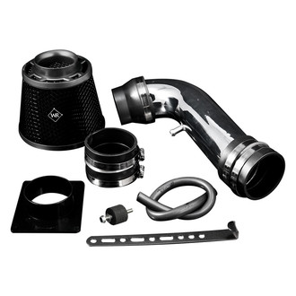 Weapon-R® - Secret Weapon Aluminum Polished Short Ram Air Intake System with Black Filter