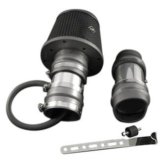 Weapon-R® - Secret Weapon Aluminum Polished Short Ram Air Intake System with Black Filter