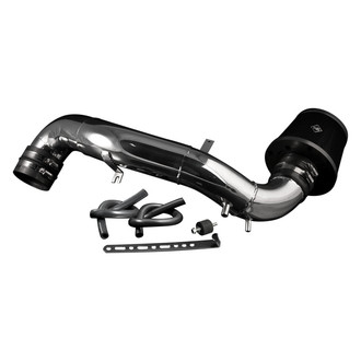 Weapon-R® - Secret Weapon Aluminum Polished Short Ram Air Intake System with Black Filter and Air Box