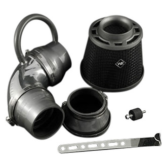 Weapon-R® - Secret Weapon Aluminum Polished Short Ram Air Intake System with Black Filter