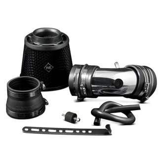 Weapon-R® - Secret Weapon Aluminum Polished Short Ram Air Intake System with Black Filter