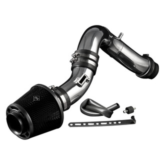 Weapon-R® - Secret Weapon Aluminum Polished Short Ram Air Intake System with Black Filter