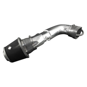 Weapon-R® - Secret Weapon Aluminum Polished Short Ram Air Intake System with Black Filter