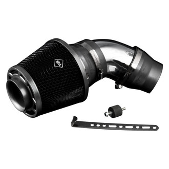 Weapon-R® - Secret Weapon Aluminum Polished Short Ram Air Intake System with Black Filter