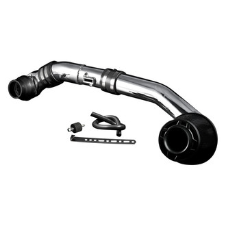 Weapon-R® - Secret Weapon Aluminum Polished Short Ram Air Intake System with Black Filter