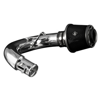 Weapon-R® - Secret Weapon Aluminum Polished Short Ram Air Intake System with Black Filter