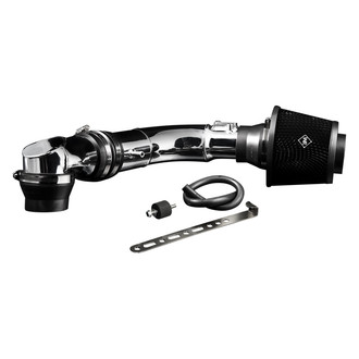 Weapon-R® - Secret Weapon Aluminum Polished Short Ram Air Intake System with Black Filter
