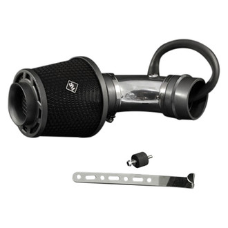 Weapon-R® - Secret Weapon Aluminum Polished Short Ram Air Intake System with Black Filter