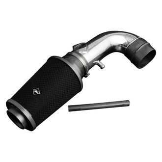 Weapon-R® - Secret Weapon Aluminum Polished Short Ram Air Intake System with Black Filter