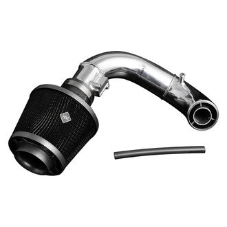 Weapon-R® - Secret Weapon Aluminum Polished Short Ram Air Intake System with Black Filter