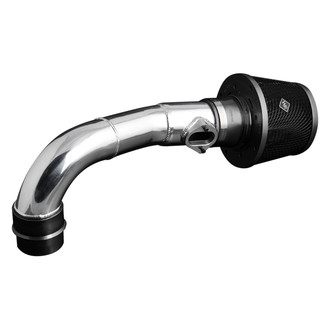 Weapon-R® - Secret Weapon Aluminum Polished Short Ram Air Intake System with Black Filter