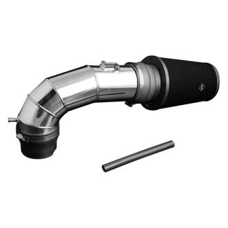 Weapon-R® - Secret Weapon Aluminum Polished Short Ram Air Intake System with Black Filter