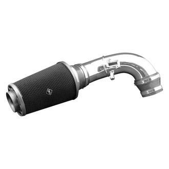 Weapon-R® - Secret Weapon Aluminum Polished Short Ram Air Intake System with Black Filter