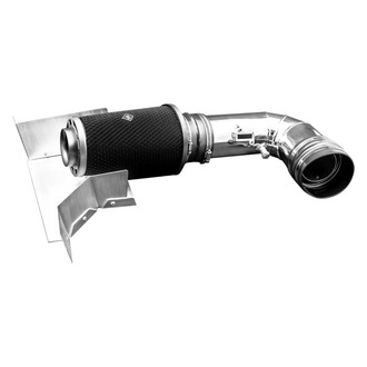 Weapon-R® - Secret Weapon Aluminum Polished Short Ram Air Intake System with Black Filter