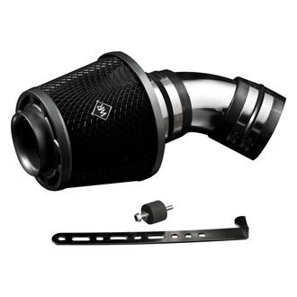 Weapon-R® - Secret Weapon Aluminum Polished Short Ram Air Intake System with Black Filter