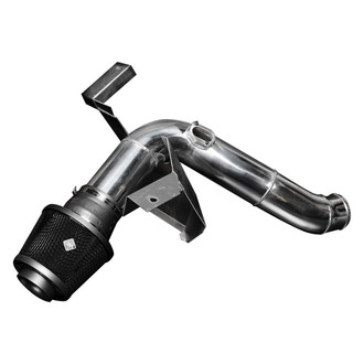 Weapon-R® - Secret Weapon Aluminum Polished Short Ram Air Intake System with Black Filter