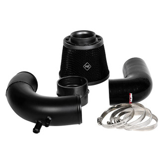 Weapon-R® - Stealth Secret Weapon Aluminum Flat Black Short Ram Air Intake System with Black Filter