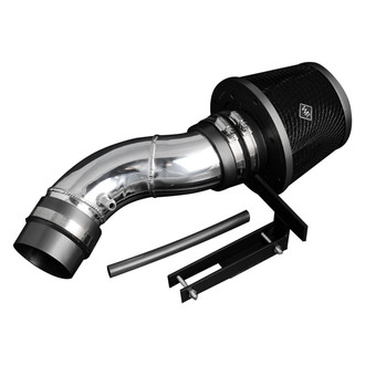 Weapon-R® - Secret Weapon Aluminum Polished Short Ram Air Intake System with Black Filter