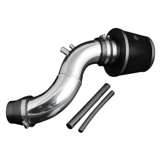 Weapon-R® - Secret Weapon Aluminum Polished Short Ram Air Intake System with Black Filter