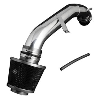 Weapon-R® - Secret Weapon Aluminum Polished Short Ram Air Intake System with Black Filter