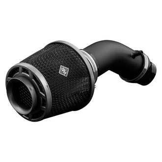 Weapon-R® - Stealth Secret Weapon Aluminum Flat Black Short Ram Air Intake System with Black Filter
