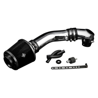 Weapon-R® - Secret Weapon Aluminum Polished Short Ram Air Intake System with Black Filter