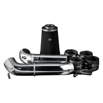 Weapon-R® - Secret Weapon Aluminum Polished Short Ram Air Intake System with Black Filter and Air Box