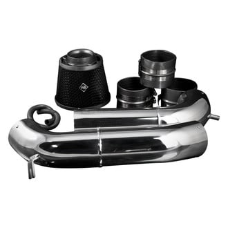 Weapon-R® - Secret Weapon Aluminum Polished Short Ram Air Intake System with Black Filter and Air Box