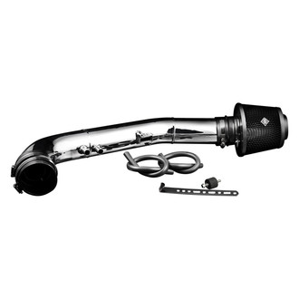 Weapon-R® - Secret Weapon Aluminum Polished Short Ram Air Intake System with Black Filter and Air Box