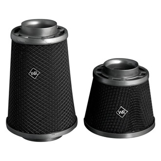 Weapon-R® - Secret Weapon Round Tapered Black Air Filter (4" F x 6.5" B x 10" H)