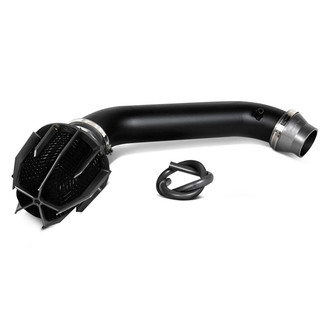 Weapon-R® - Stealth Dragon Aluminum Flat Black Short Ram Air Intake System with Black Filter