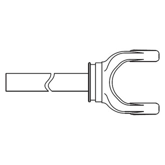 Weasler® - 55 Series North American Yoke and Shaft Assembly