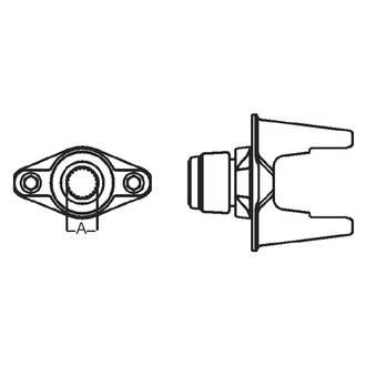 Weasler® - 55 Series North American Ball Shear Tractor Yoke