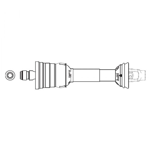 Weasler® - Category 6 CV Driveshaft