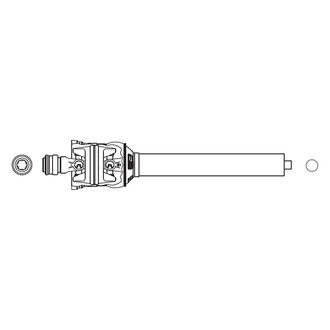 Weasler® - 35 Series North American Constant Velocity 80° CV Joint and Shaft