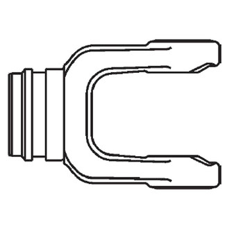 Weasler® - 35 Series North American Tube Weld Yoke